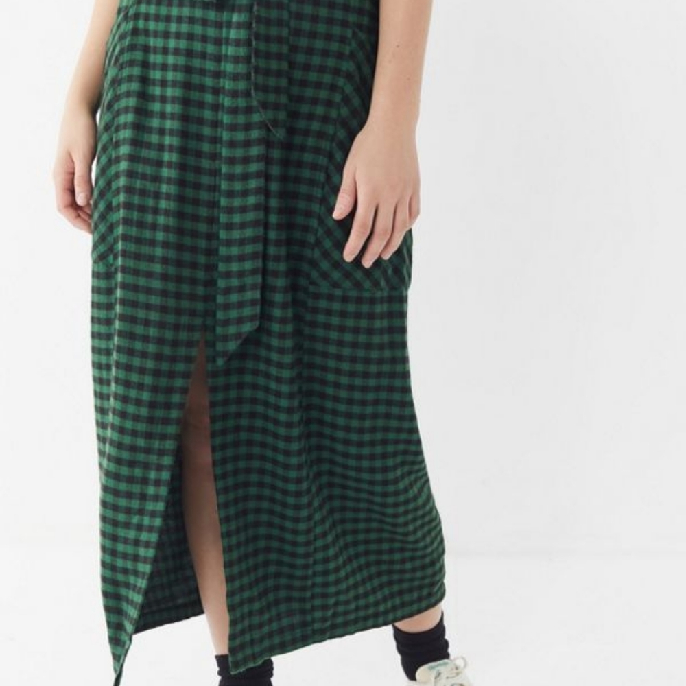 Plaid Flannel Skirt